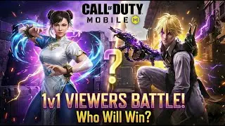 Who Will Win? 1v1 Viewers Battle LIVE | COD Mobile Custom Room
