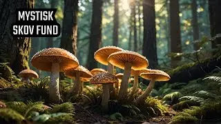 GIGANTISKE Lysende Paddehatte Fundet i Mystisk Skov