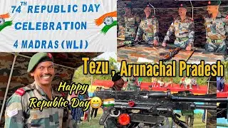 Republic Day Vlog || 26 January 2023 || Tezu Arunachal pradesh 🇮🇳 || #northeast