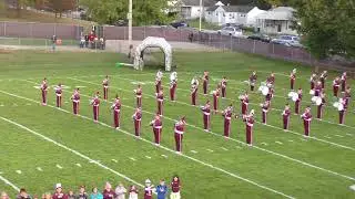 [4K] Urbana HS Hillclimber Band - Pregame & Tunnel - Oct. 18, 2019