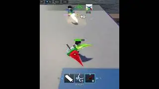 Альтернативное комбо с копьями в Duel Warriors! #roblox