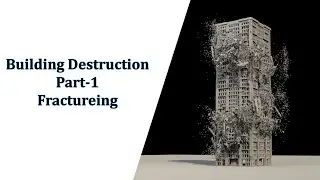 Building Fracture || Part-1 Fracturing || Houdini tutorial