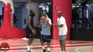 James Harden & Chris Paul Laughing & Joking At Day 2 Of Clippers Training Camp. HoopJab NBA