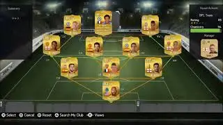 FIFA 15 Ultimate Team | 50K BPL Squad Builder