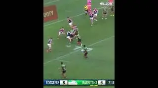 Souths Latrell Mitchell TRY against Roosters
