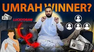 UMRAH TICKET WINNER 🎉 SURPRISE & Prizes Revealed ! Lucky Draw for Umrah ✨