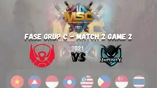 BTR ID VS IMP KH | Game 2 - Grup C | MSC 2021