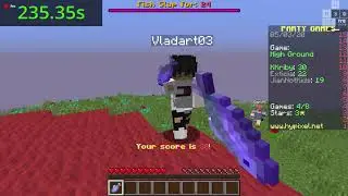 SpeedRun On Hypixel PartyGames 9m 80ms