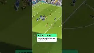 Should Eze's Free-Kick Vs Chelsea Have Been Ruled Out By VAR? 🤔