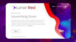 Coming Soon Section Using HTML And CSS | Pure CSS