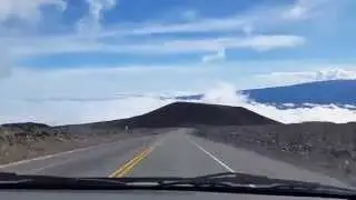 Mauna Kea Summit - Driving 2005 Toyota Corolla 10 Year Old Economy Car - Big Island, Hawaii