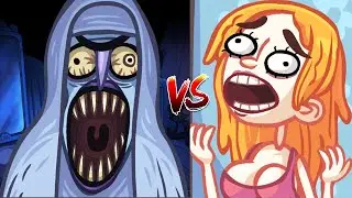 Troll Face Quest Horror vs Troll Face Quest Tv Shows - All Levels Wins Fail Dumbest Trolling Video