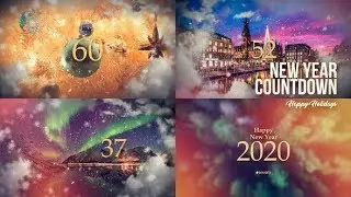 New Year Countdown 2020 &mdash; After Effects Template