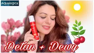 Солнцезащитный крем Detan Dewy Aqualogica | Удаляет загар и увлажняет ??