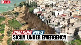 Sicily Under EMERGENCY&mdash;1500 Escaped in Just 4 Minutes as the Ground Began a Relentless Slide