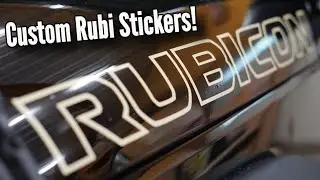 Custom Rubicon Stickers for the JK! | Pixel Decals How-to