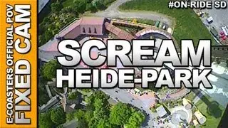 Scream - Heide Park | On-Ride (ECAM)