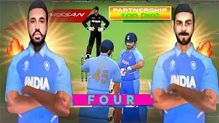 Playing ind vs nz - most realistic mobile cricket game | mohit plays 