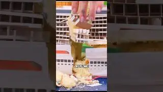 Торт в виде круизного лайнера длиной 4 фута!