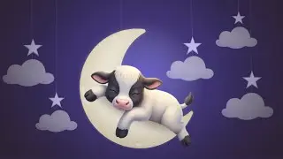 Baby Sleep Music &middot; 12 Hours &middot; Brahms Lullaby | Sleeping Baby Cow on the Moon