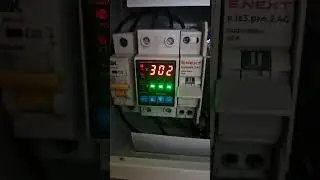 Напряжение после блекаута