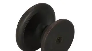 Oil Rubbed Bronze Knob Amerock Cabinet Hardware Brass Classics BP1466ORB Video 1 17