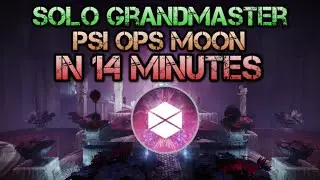 Solo Grandmaster - MOON Psi Ops Battlegrounds - Titan - in 14 minutes