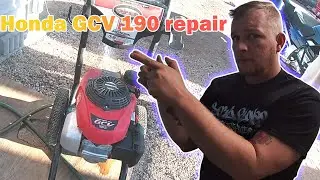 Honda GCV 190 как почистить и установить карбюратор.