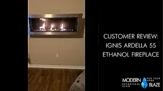Customer Review: Ignis Ardella 55 Ethanol Fireplace