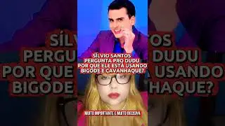 S&Iacute;LVIO SANTOS E DUDU CAMARGO! #afazenda17 #afazenda #duducamargo #silviosantos #alinelopeznews