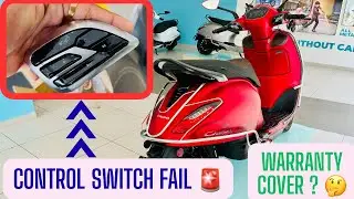 Bajaj Chetak Switch Issue Explained | Covered in Warranty or Not? 🤔 #chetakelectric 
