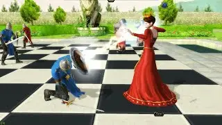 4K Battle chess  I Legendary pawn kill queen   !