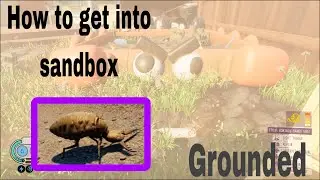 How to get into the Sandbox! (Grounded)
