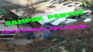 KECELAKAAN LOGGING TRUCK ..SAMPAI PENYEET...kalteng .