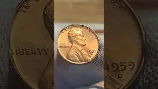 1959-D Lincoln, Memorial Reverse &ldquo;red&rdquo;