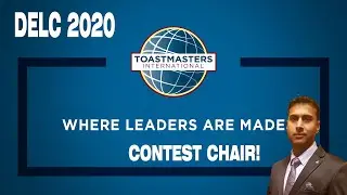 DELC 2020 || Division L || Contest chair || Humorous speech contest || #toastmasters ||