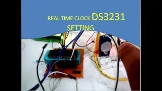 real time clock DS3231( RTC )setting by pic16f887 and lcd || digital clock projects