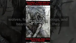 Skinwalker Evil Navajo Witches & Shapeshifters #Shorts | Native American Mythology