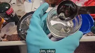 Using acid on Benitoite 