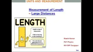 Measurement of Large distances