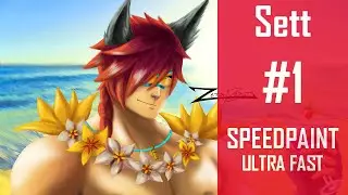 Sett Pool party | Speedpaint [Ultra Fast] #1