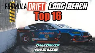 Formula Drift Long Beach Top 16 Raw 4k