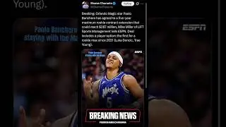Paolo Banchero staying with the Magic #nba #orlandomagic #orlando #basketball #nbatrade #nbanews