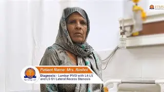 🦴 From Severe Back & Leg Pain to Walking Again | Slip Disc Surgery Success Story at FIMS Hospital