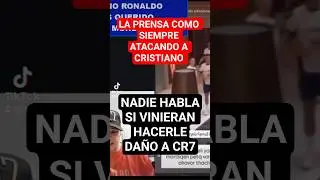 PRENSA ATACA a CRISTIANO RONALDO PARA LOS FANS EDUCACION POR FAVOR PUEDO TOMARME UN SELFIE CONTIGO