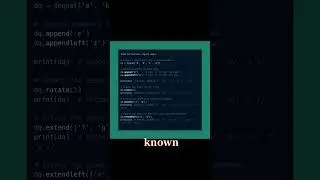 Python Trick: Using collections.deque for Efficient Queue Operations