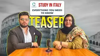 Study In Italy || Podcast Teaser || The Counselor Info | #StudyAbroad #italian  #TheCounselorinfo