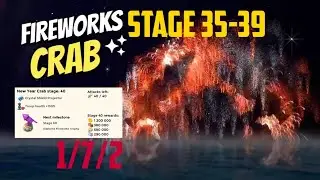 Boom Beach Firework Crab Stage 35-39 40/40 Attacks