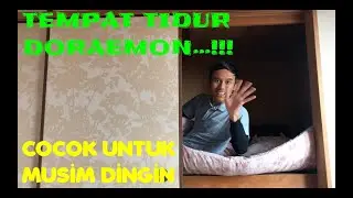 BIKIN TEMPAT TIDUR DORAEMON DI LEMARI RUMAH JEPANG