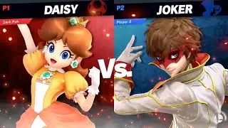 Dark.Pch (Daisy) Vs. Joker ~ Super Smash Bros. Ultimate ~
